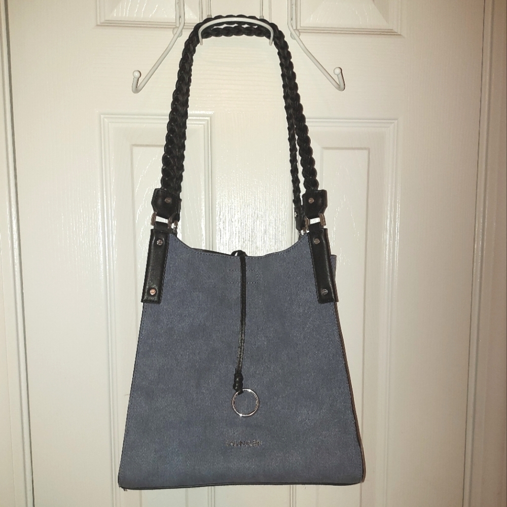 Calvin Klein Denim Bucket Bag
